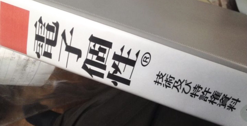 電子個性国内特許